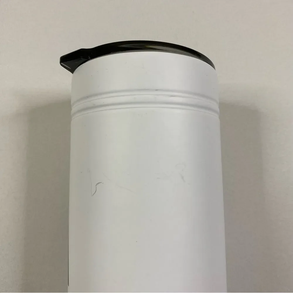 Starbucks Baya‎ Energy Tumbler Matte White Stainless Steel Coffee